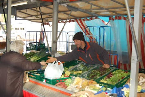 Wochenmarkt in Rheinau-Freistett
